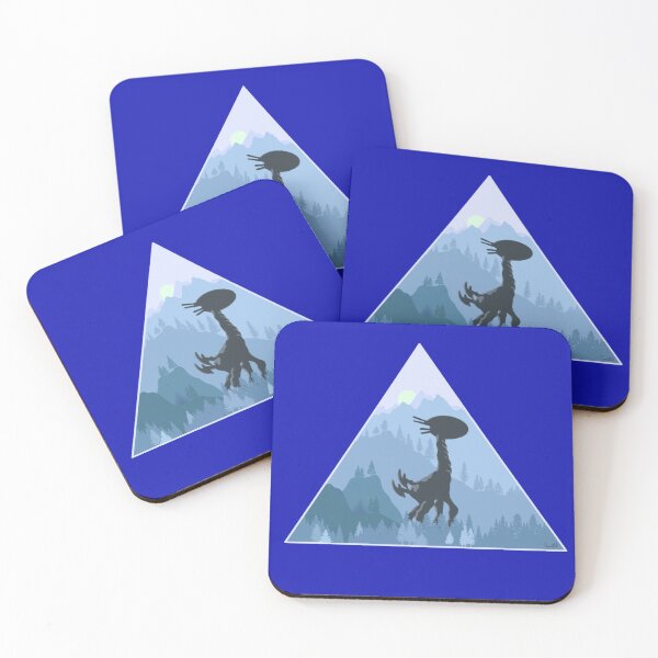 Item preview, Tallneck Silhouette Blue designed and sold by SillySallyArt.