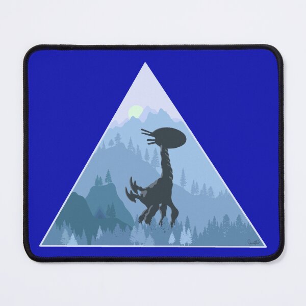 Item preview, Tallneck Silhouette Blue designed and sold by SillySallyArt.