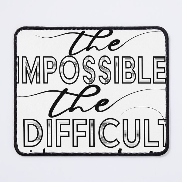 Item preview, Do the Impossible designed and sold by OcrenaOriginals.
