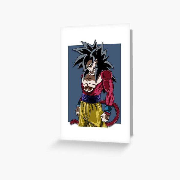 Desenho - Goku SSJ 4 com o Instinto Superior