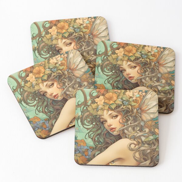 Item preview, Lady And The Leaves designed and sold by MTJ-Mushrooms.