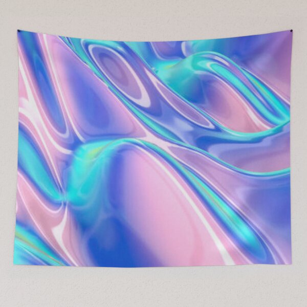 Item preview, Abstract liquid background, holographic surface, reflection, spectrum designed and sold by MTShoppingLine.