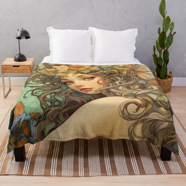 Item preview, Lady And The Leaves designed and sold by MTJ-Mushrooms.
