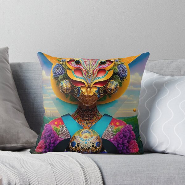 Item preview, Robotic head with natural elements, illustration. designed and sold by HAKKI ARSLAN.