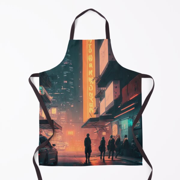 Item preview, Neon Nights in the Megacity designed and sold by Venon28.