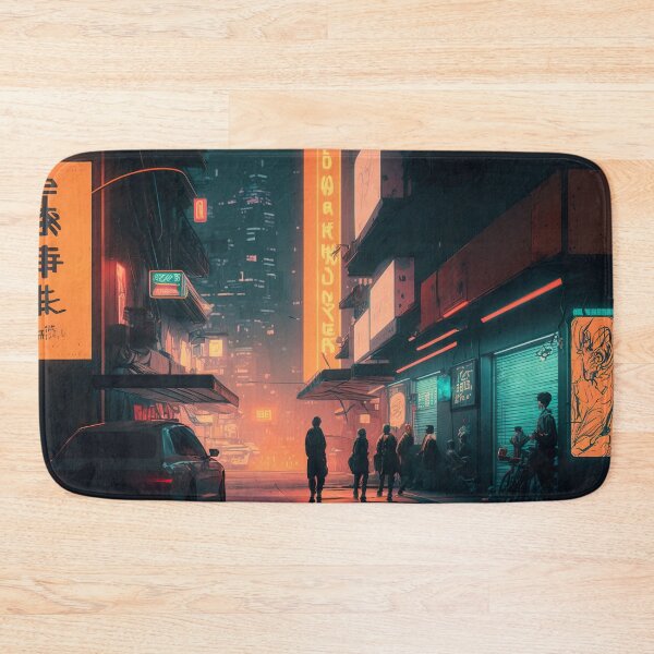 Item preview, Neon Nights in the Megacity designed and sold by Venon28.