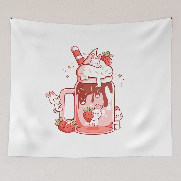 Item preview, Strawbunny Slush by Tobe Fonseca designed and sold by Tobe Fonseca®.