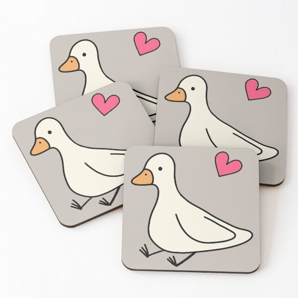 Item preview, Goose heart doodle designed and sold by mareeka.