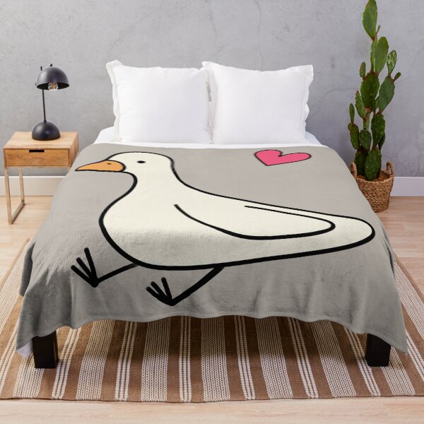 Item preview, Goose heart doodle designed and sold by mareeka.