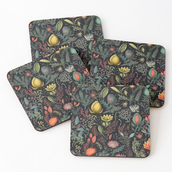 Item preview, Seamless pattern of botanical illustrations designed and sold by Elias Kamstra.