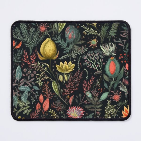 Item preview, Seamless pattern of botanical illustrations designed and sold by Elias Kamstra.