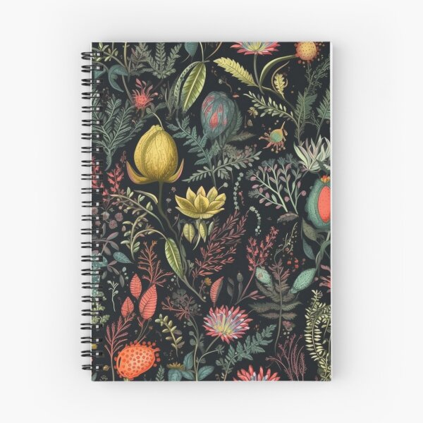 Item preview, Seamless pattern of botanical illustrations designed and sold by Elias Kamstra.