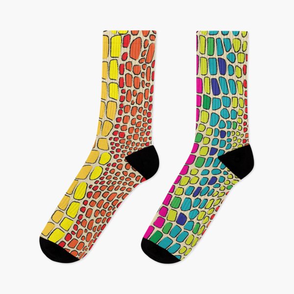 Item preview, Crocodile skin abstract pattern ( colorful)  designed and sold by DoodleDooArt.