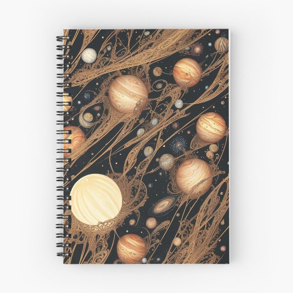 Item preview, Planets and Star Fractal Pattern designed and sold by Saltys-Shop.