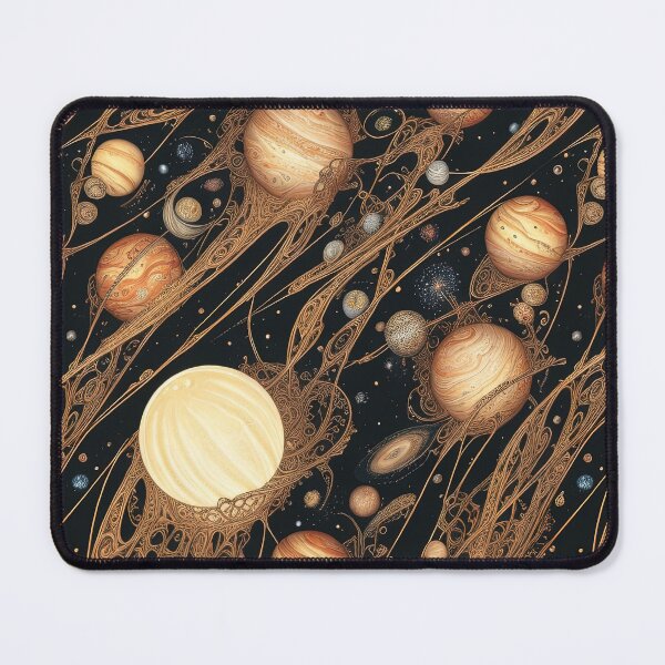Item preview, Planets and Star Fractal Pattern designed and sold by Saltys-Shop.