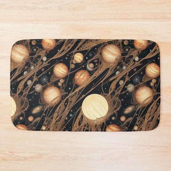 Item preview, Planets and Star Fractal Pattern designed and sold by Saltys-Shop.