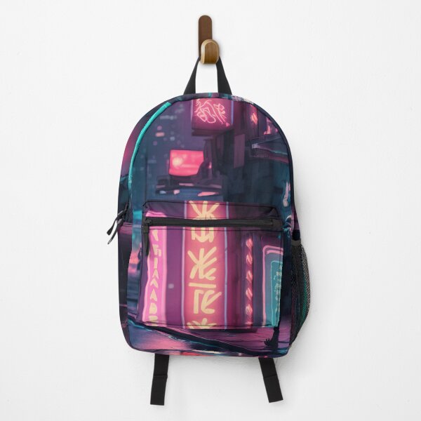 Item preview, Neon Nights in the Cyber Megacity designed and sold by Venon28.