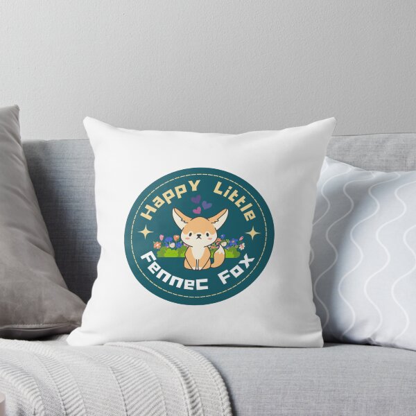 Item preview, Happy LIttle Fennec Fox Fun Sticker designed and sold by Wonder Of Light.