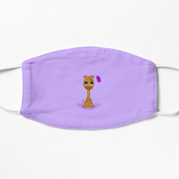 Cute Giraffe Flat Mask