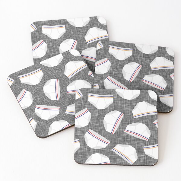 Item preview, underpants - gray linen designed and sold by littlearrow.