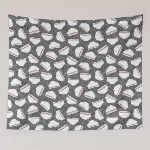 Item preview, underpants - gray linen designed and sold by littlearrow.
