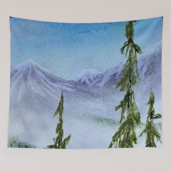 Item preview, Foggy Day in the Mountains designed and sold by Scott and Mary Schneider art_photography.