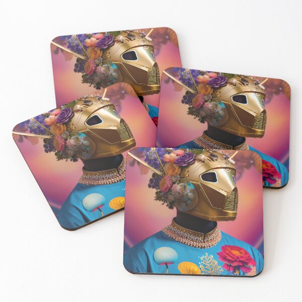 Item preview, Robotic head with natural elements, illustration. designed and sold by HAKKI ARSLAN.