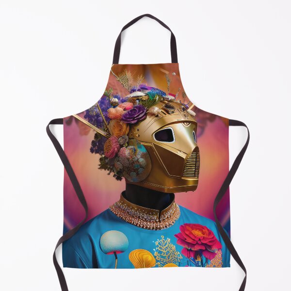 Item preview, Robotic head with natural elements, illustration. designed and sold by HAKKI ARSLAN.