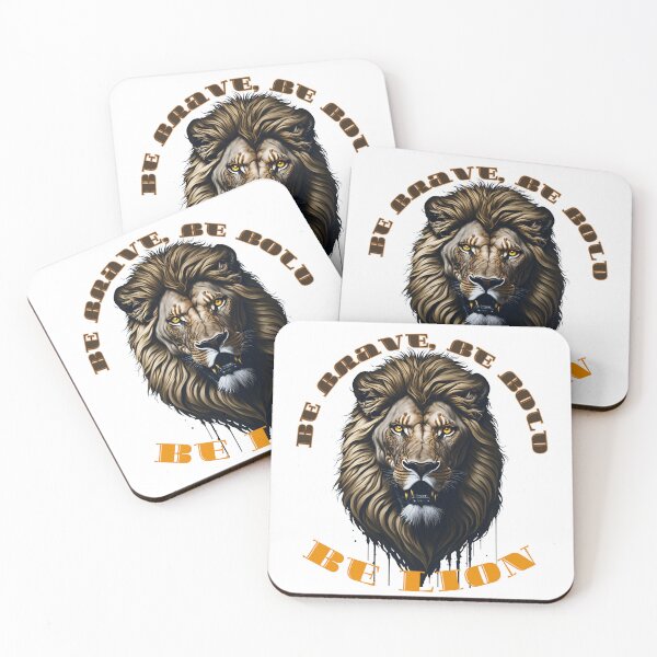 Item preview, Be Brave, Be Bold, Be Lion T-shirt. Lion T-Shirt - Powerful and Inspiring Realistic Design  designed and sold by TshirtWing.