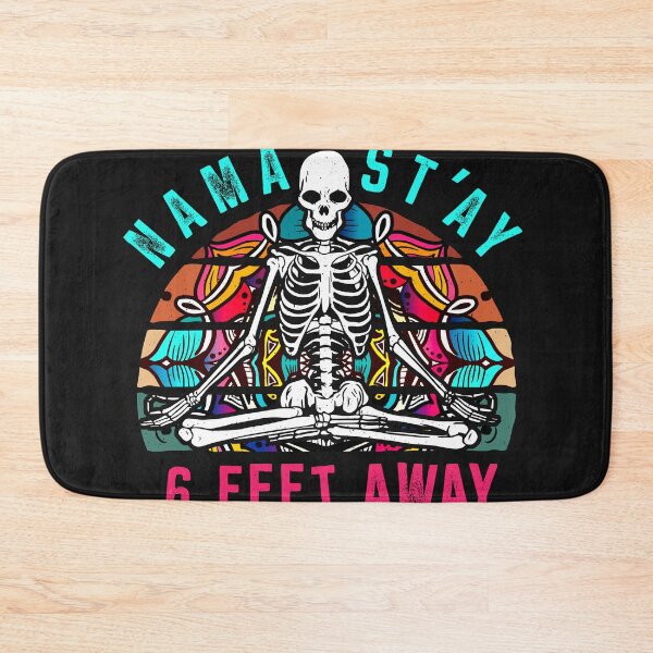Item preview, Yoga Namaste 6 Feet Away I Funny Sarcastic designed and sold by ChrisFeil.