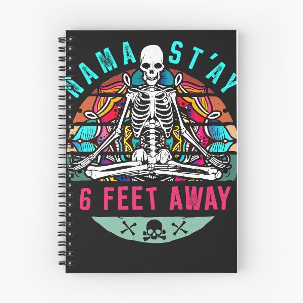 Item preview, Yoga Namaste 6 Feet Away I Funny Sarcastic designed and sold by ChrisFeil.