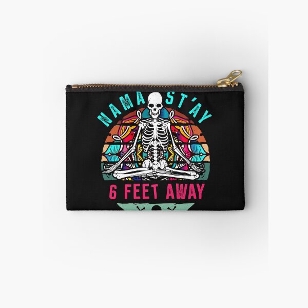 Item preview, Yoga Namaste 6 Feet Away I Funny Sarcastic designed and sold by ChrisFeil.