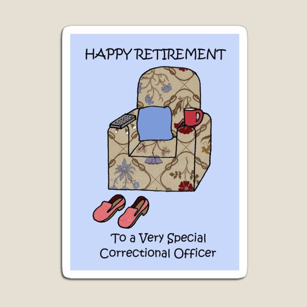 Correctional Officer Retirement Gifts & Merchandise 