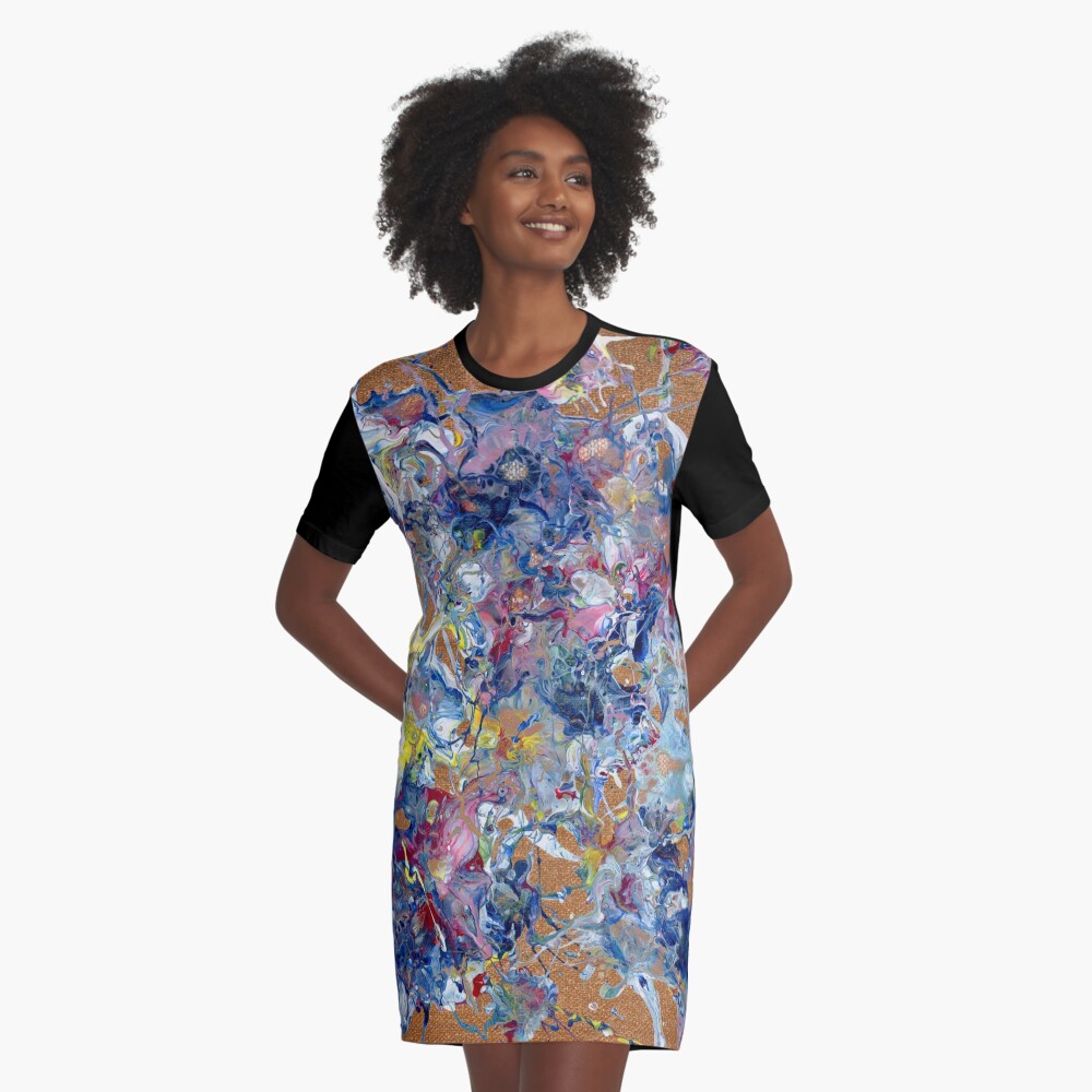 Item preview, Graphic T-Shirt Dress designed and sold by ShannathShima.
