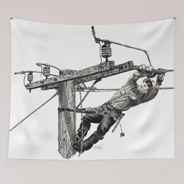 Item preview, Training Lineman on a Teardown designed and sold by RPTHOR.