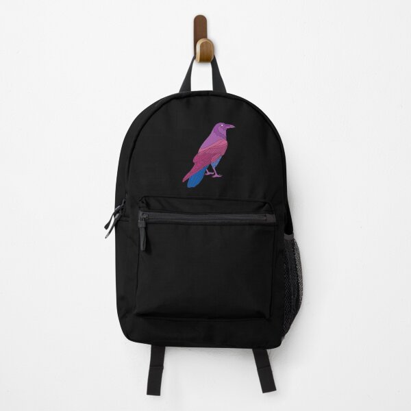 Item preview, Pride bird: Bisexual flag raven designed and sold by Kleze.