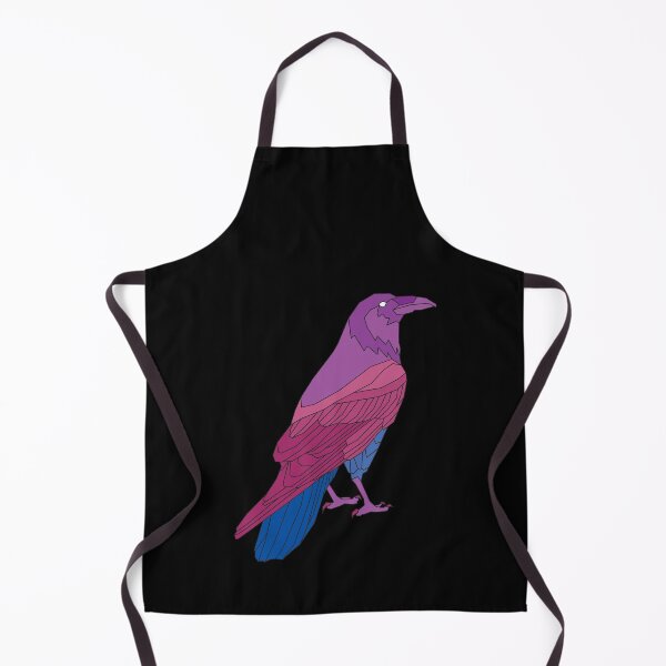 Item preview, Pájaro del orgullo: Cuervo bandera bisexual designed and sold by Kleze.