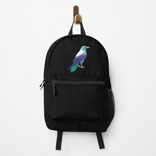 Item preview, Pride bird: Gay flag crow designed and sold by Kleze.