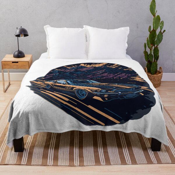 Item preview, Sunrise Speed: Realistic Mustang Design designed and sold by RedArtG09.