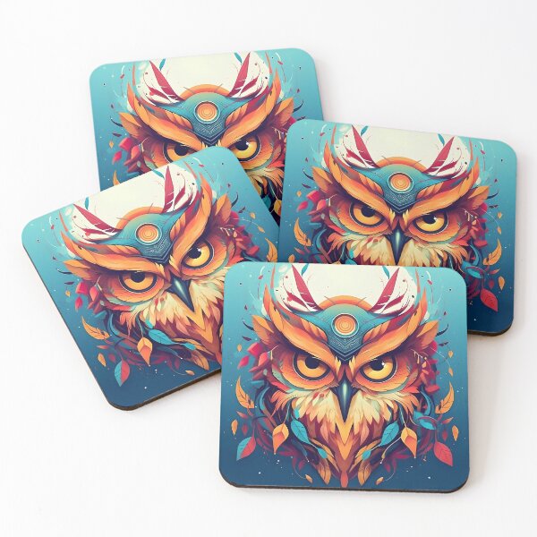 Item preview, Abstract owl designed and sold by Cr-AI-tive.