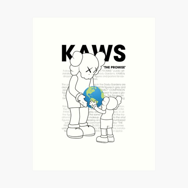 Download Kaws X Supreme Art Collaboration, Eye-Catching Aesthetic Wallpaper  Wallpaper