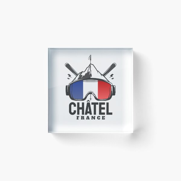 Item preview, Châtel France Ski Resort Skiing Souvenir designed and sold by JackCurtis1991.