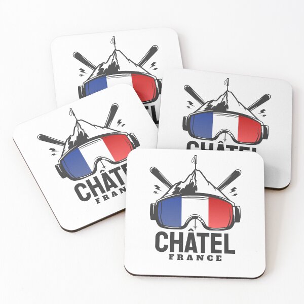 Item preview, Châtel France Ski Resort Skiing Souvenir designed and sold by JackCurtis1991.