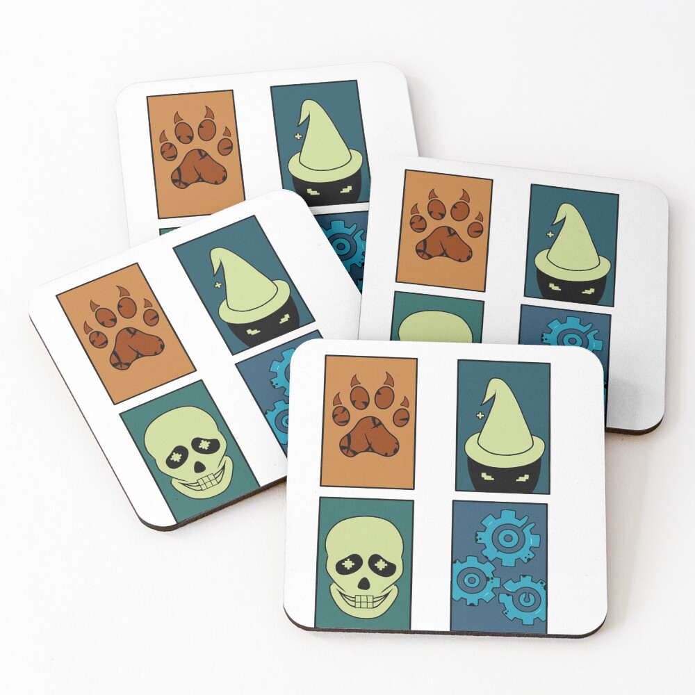 Item preview, Coasters (Set of 4) designed and sold by andrew-.