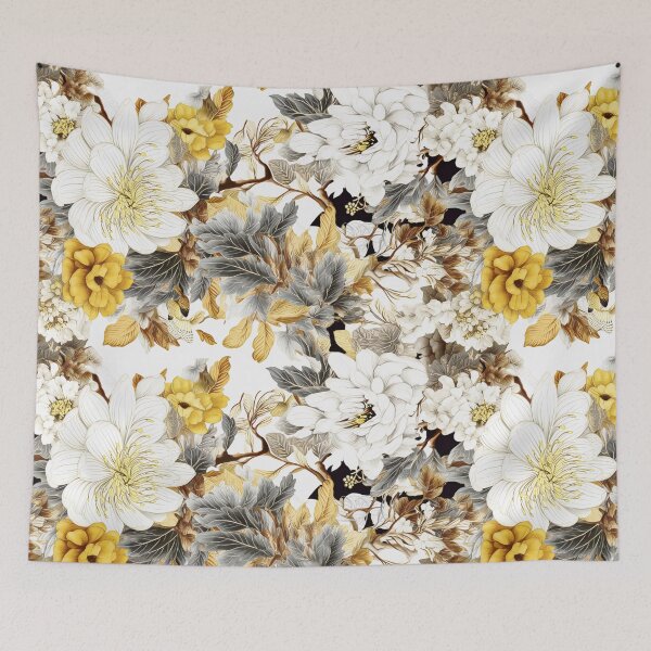 Item preview, Pristine Ambrosia Floral Garden designed and sold by meggydesigns.