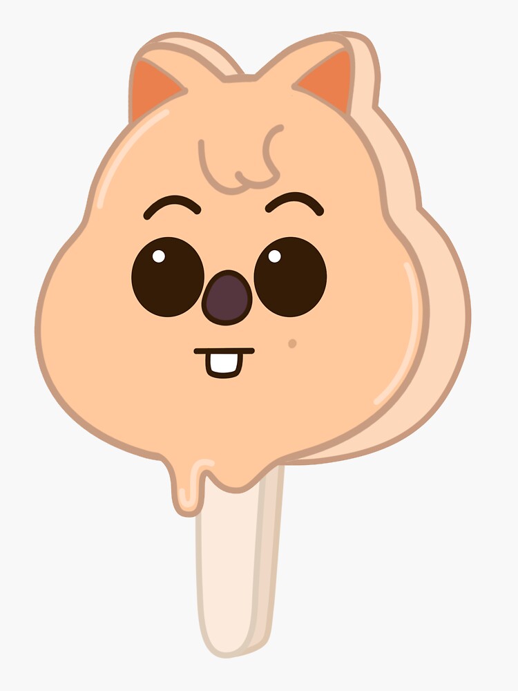 Skzoo Stray Kids Hanquokka Han Jisung popsicle | Sticker