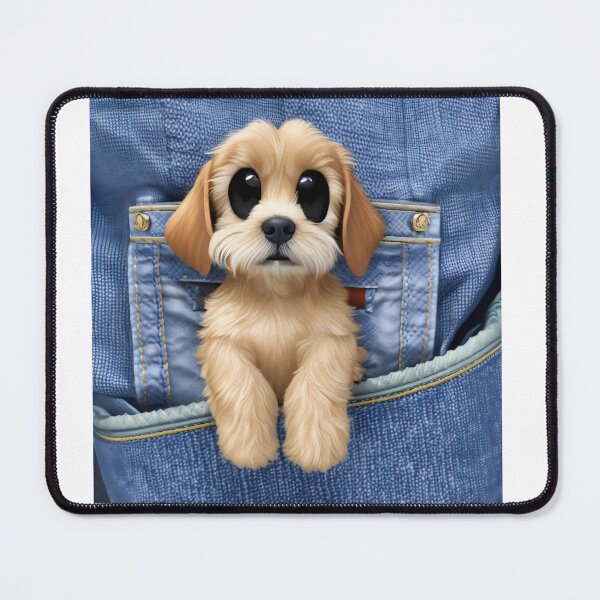 Item preview, Dog in the pocket, funny puppy, for dog lovers designed and sold by SheepAttack.