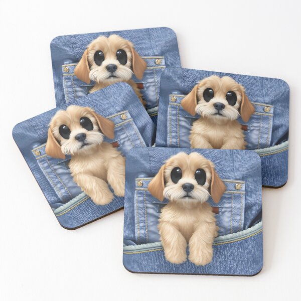 Item preview, Dog in the pocket, funny puppy, for dog lovers designed and sold by SheepAttack.