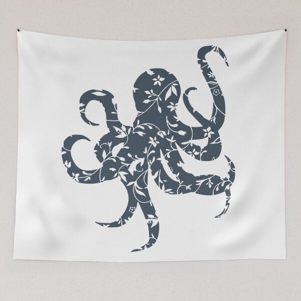 Item preview, Octapus floral designed and sold by OcrenaOriginals.
