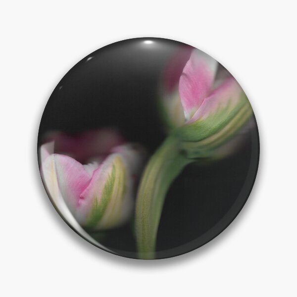 Item preview, 2 Pretty Pink & White Tulips In The Dark designed and sold by lmocimages.